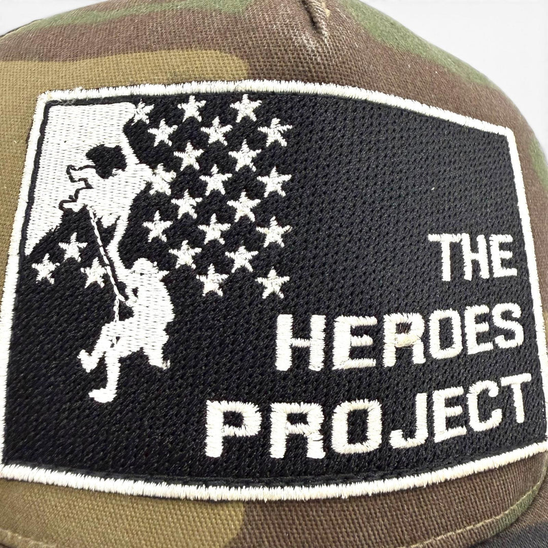Very Good CHROME HEARTS cap THE HEROES PROJECT khaki cotton mens