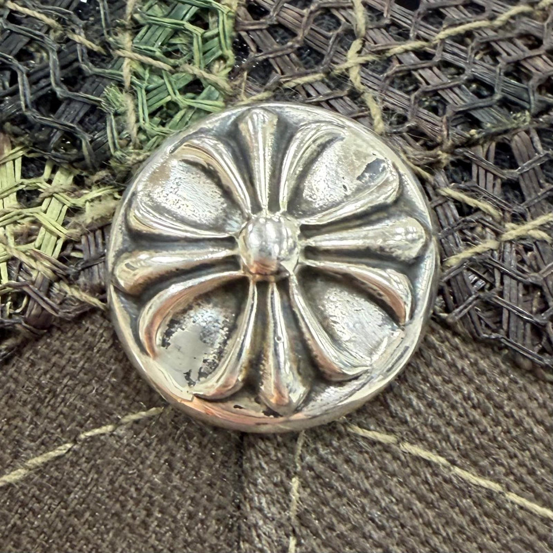 Very Good CHROME HEARTS cap THE HEROES PROJECT khaki cotton mens