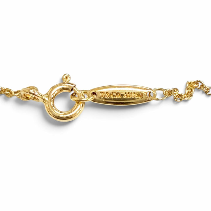 Great TIFFANY&Co. bracelet By the yard 750 YG 1.02g Diameteraround0.1