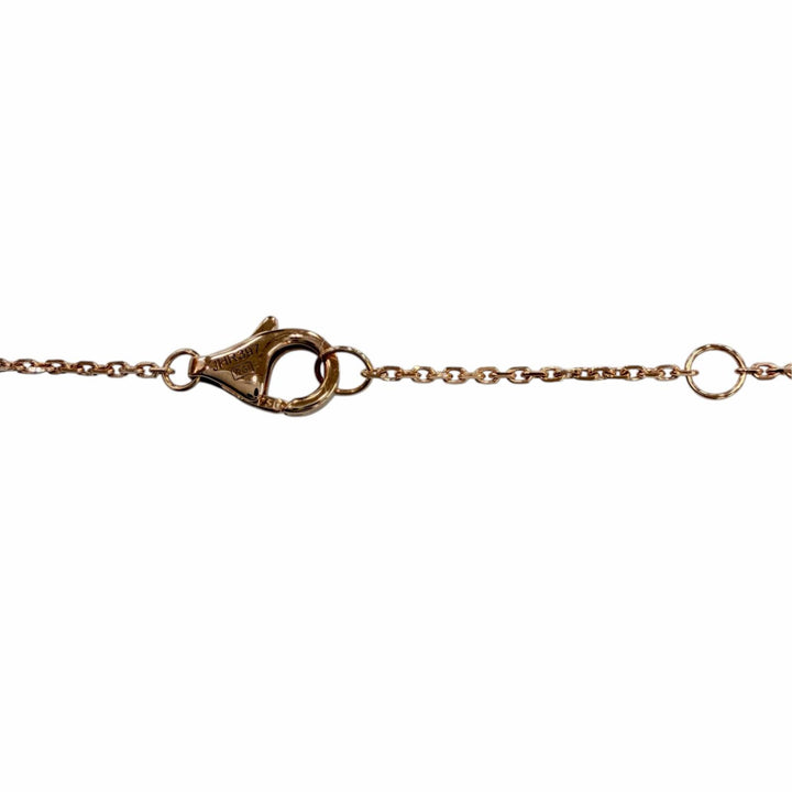 Great Cartier Trinity Pendant Brilliant Cut Diamond Pink gold AU750 Women