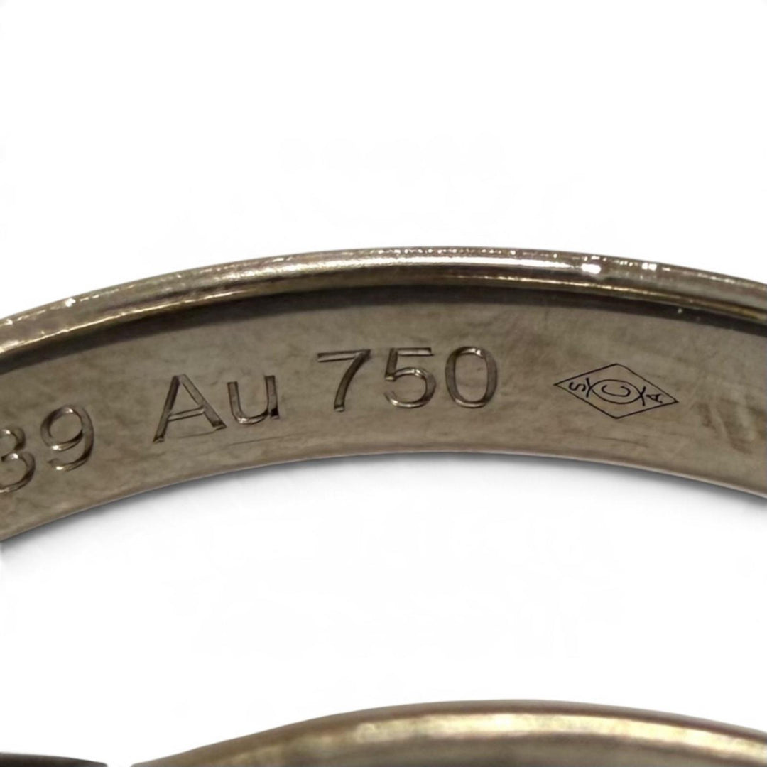 Excellent Cartier Trinity Ring Ceramic Classic Model 750 62 (equivalent to JP22)