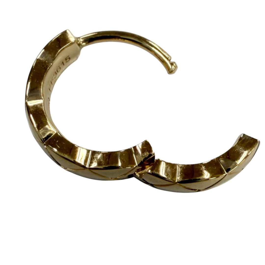 Excellent CHANEL Pierce Coco Crush Single Earbud Yellow Gold 750 FF3615