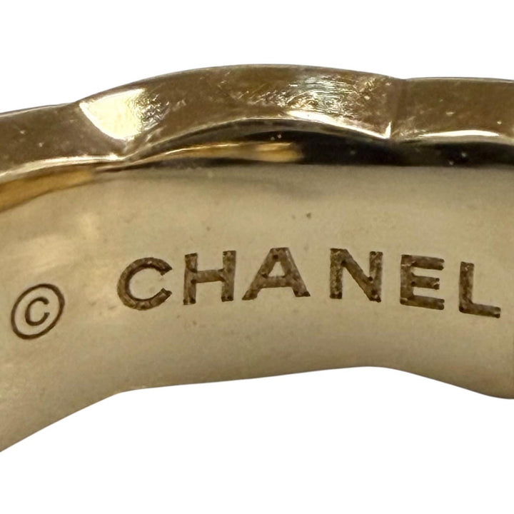 Excellent CHANEL Pierce Coco Crush Single Earbud Yellow Gold 750 FF3615