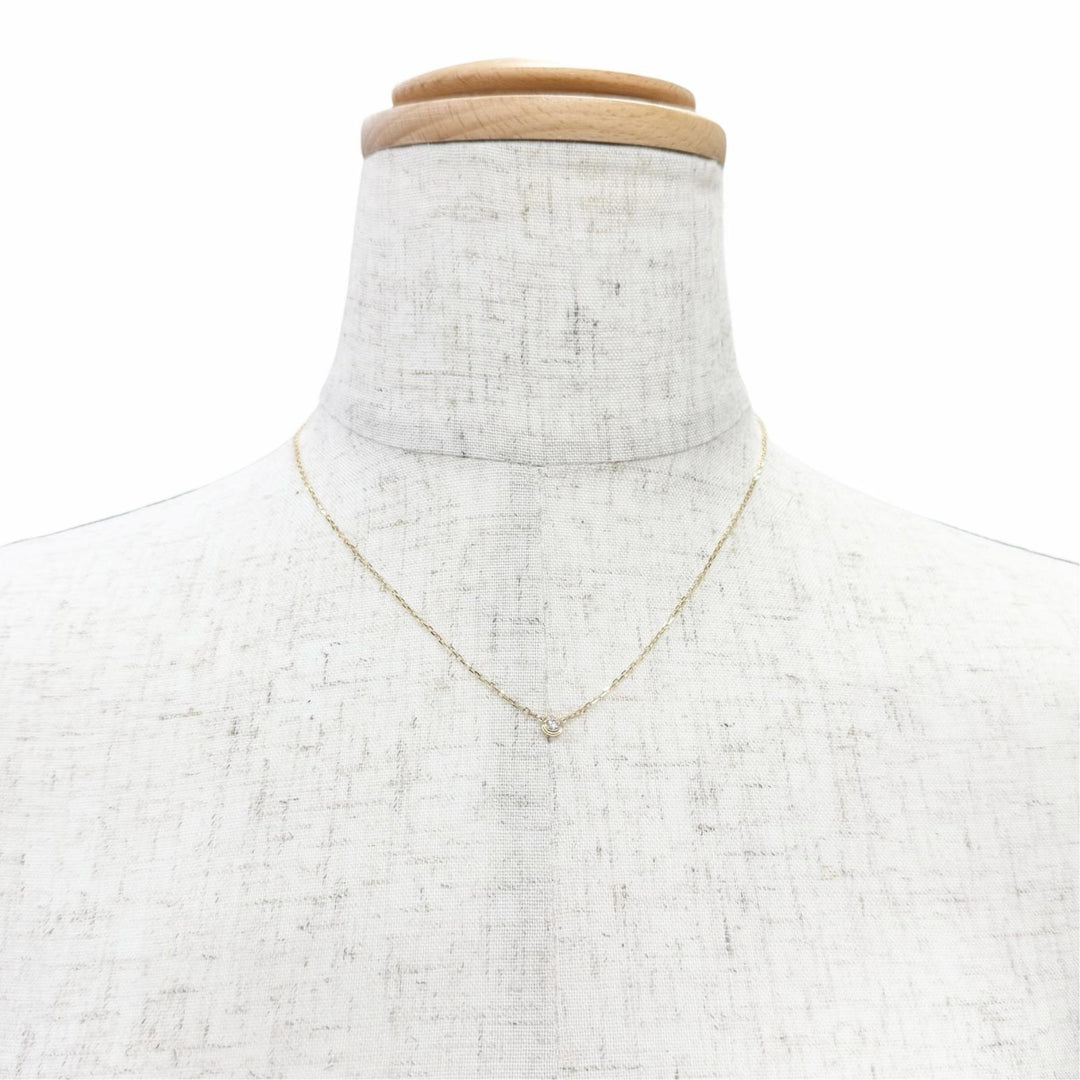 Excellent Cartier Damour SM Diamond Necklace 750 (Yellow Gold), 543GRZ
