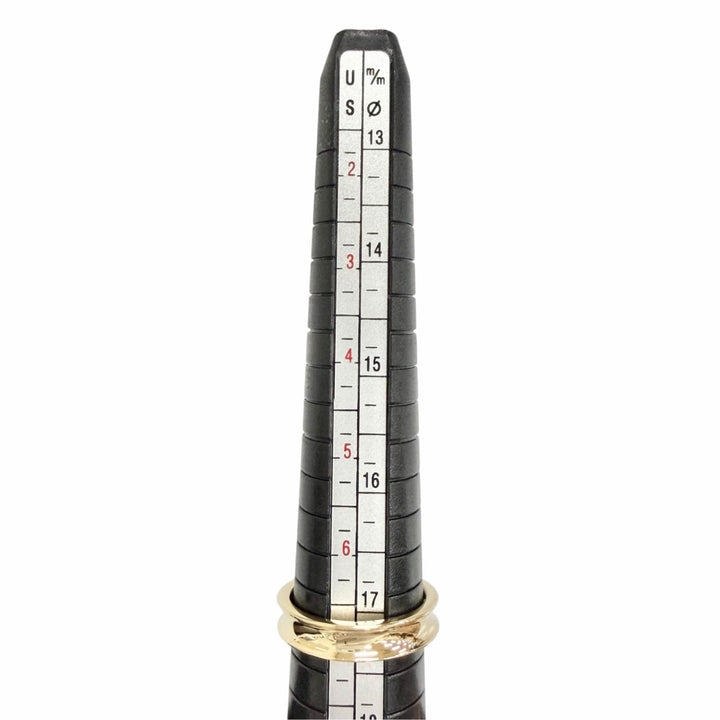 Excellent TIFFANY&Co. Stacking Ruby Ring 750(YG) 5.68g No. 14 Yellow Gold