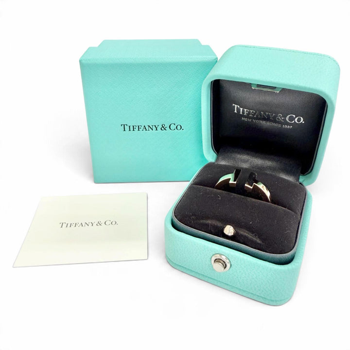 Excellent TIFFANY&Co. T Square Ring 750(PG) Purchased in April 2025 Pink gold