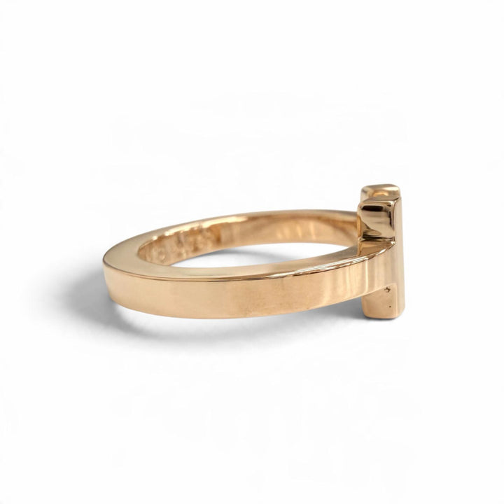 Excellent TIFFANY&Co. T Square Ring 750(PG) Purchased in April 2025 Pink gold