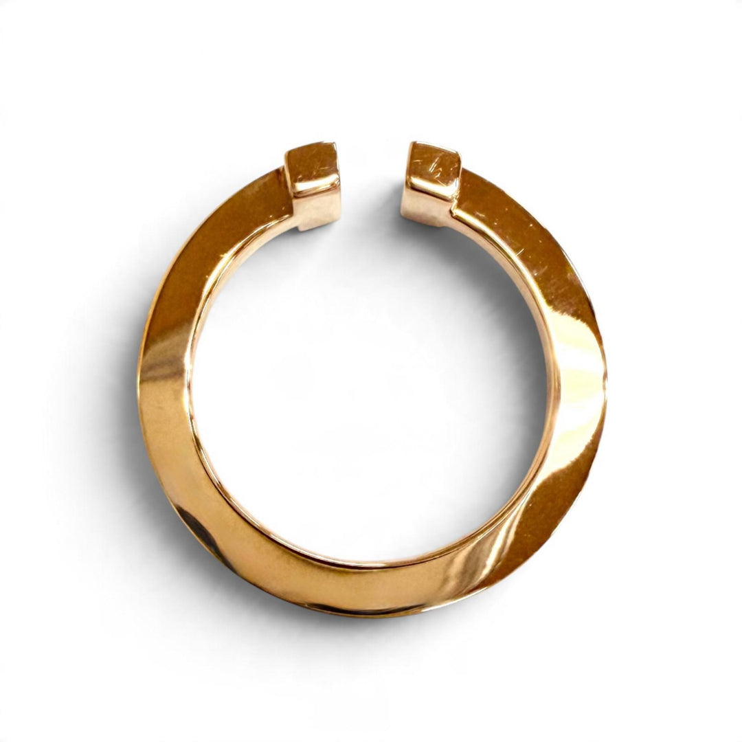 Excellent TIFFANY&Co. T Square Ring 750(PG) Purchased in April 2025 Pink gold