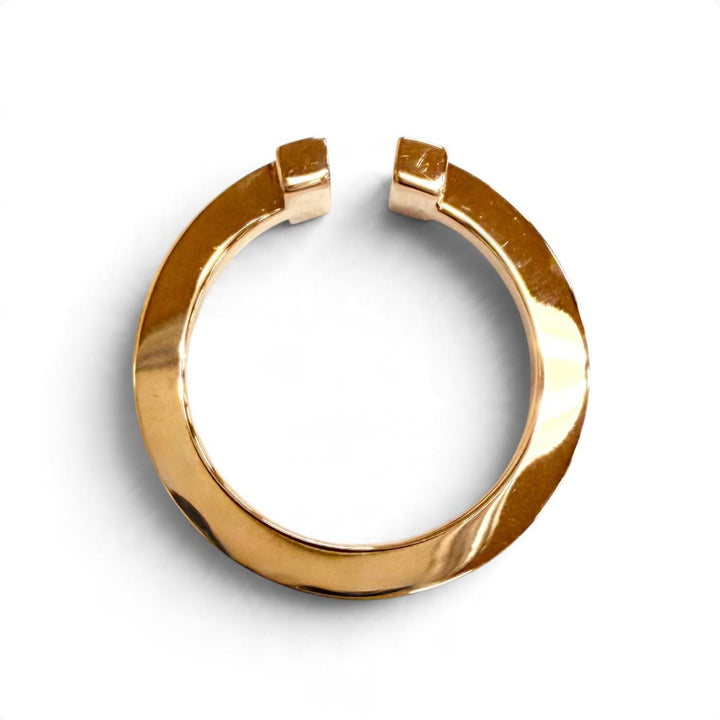 Excellent TIFFANY&Co. T Square Ring 750(PG) Purchased in April 2025 Pink gold