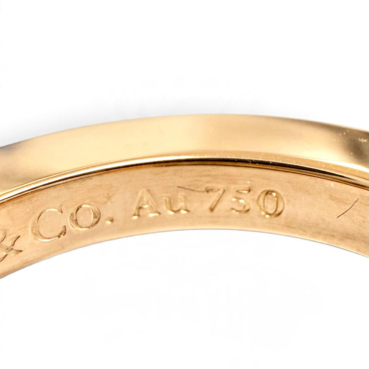 Excellent TIFFANY&Co. T Square Ring 750(PG) Purchased in April 2025 Pink gold