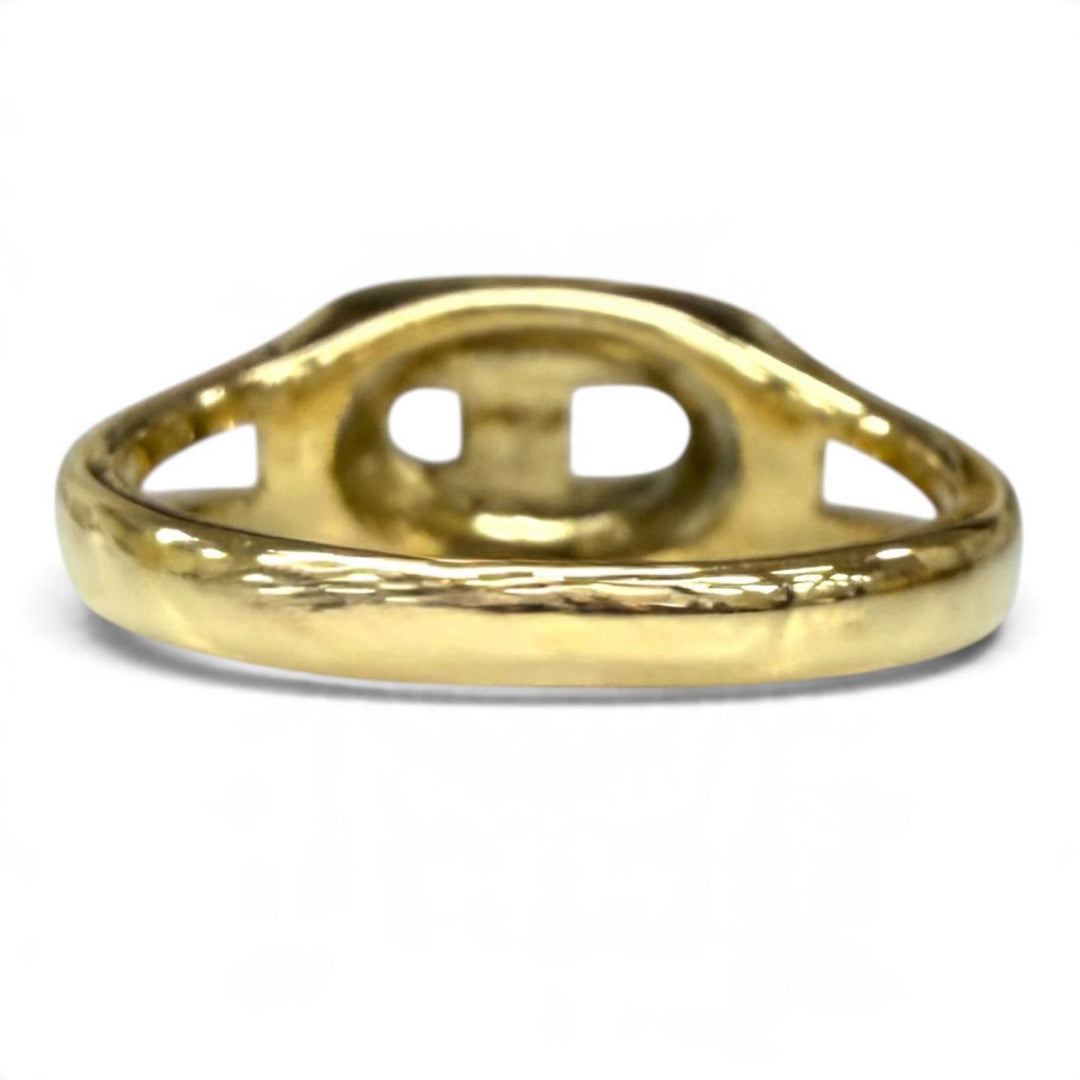 Excellent Christian Dior Ring ring Logo design diamond ring 688 750(YG)