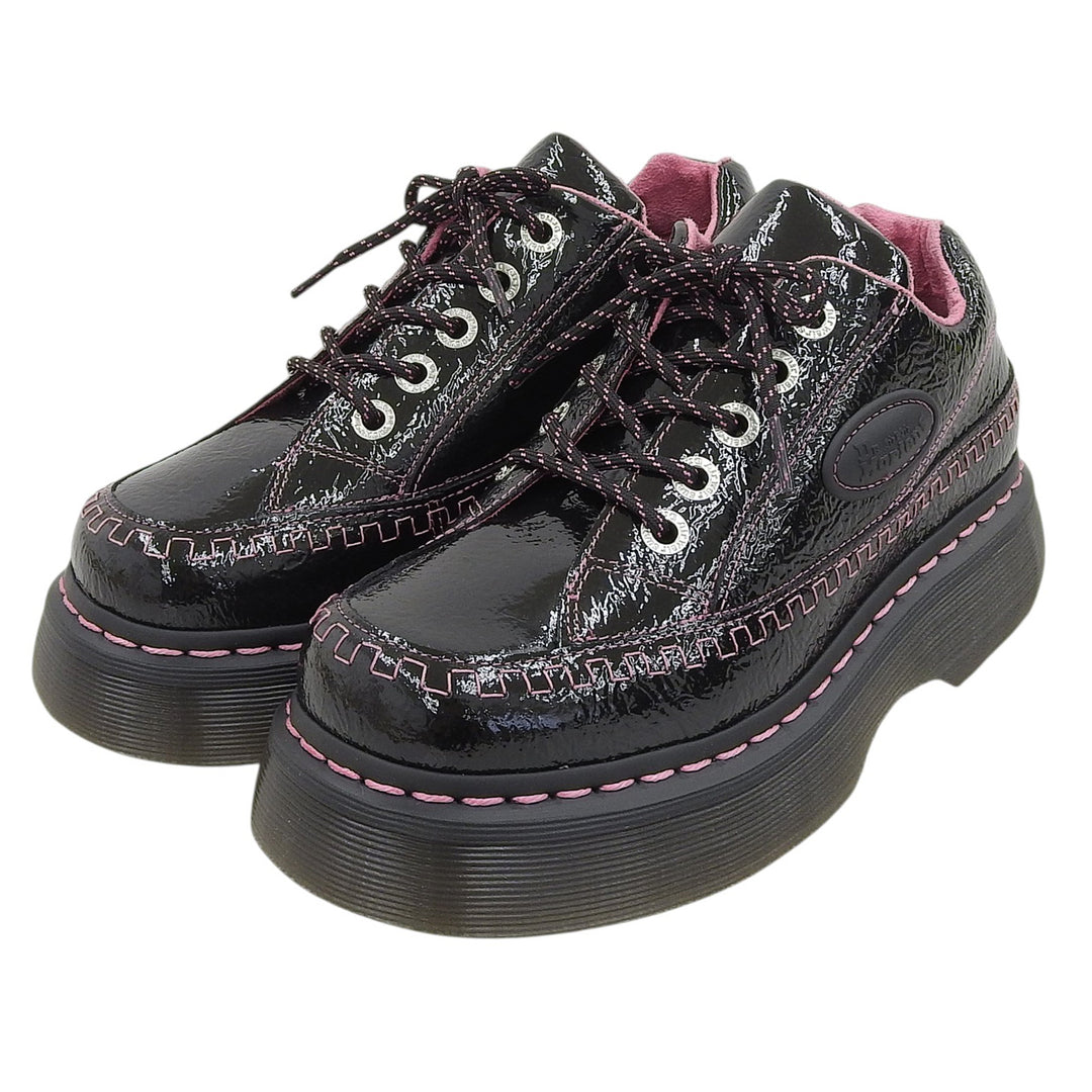 Pristine Dr.Martens Leather shoes BUZZ 5-hole shoes black Women 42112001