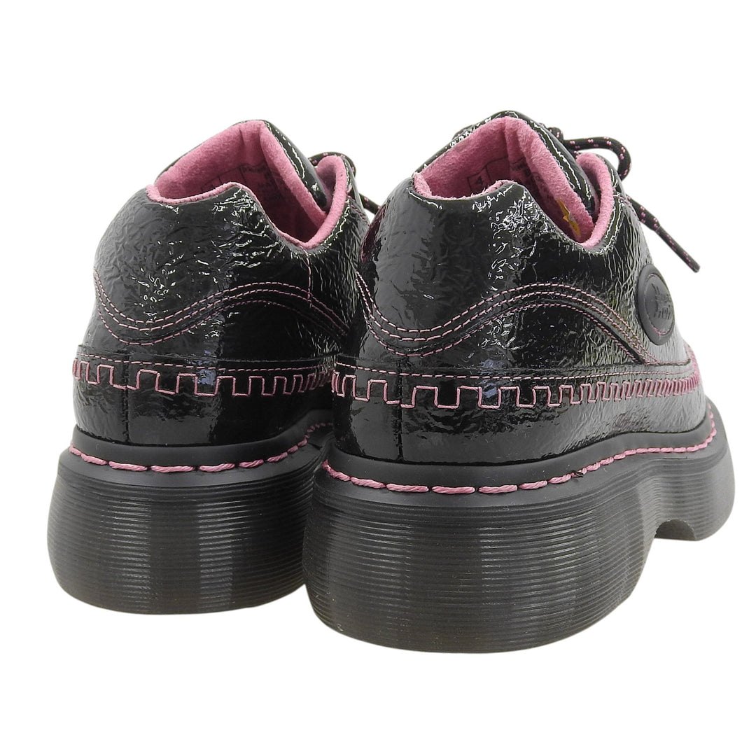 Pristine Dr.Martens Leather shoes BUZZ 5-hole shoes black Women 42112001