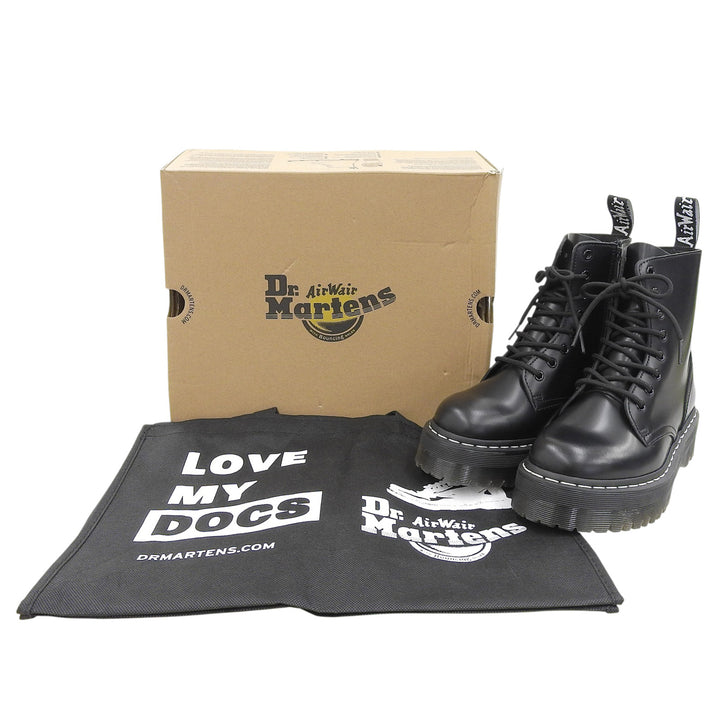 Pristine Dr.Martens boots JADAN WS 8-hole boots White stitch leather 32196001
