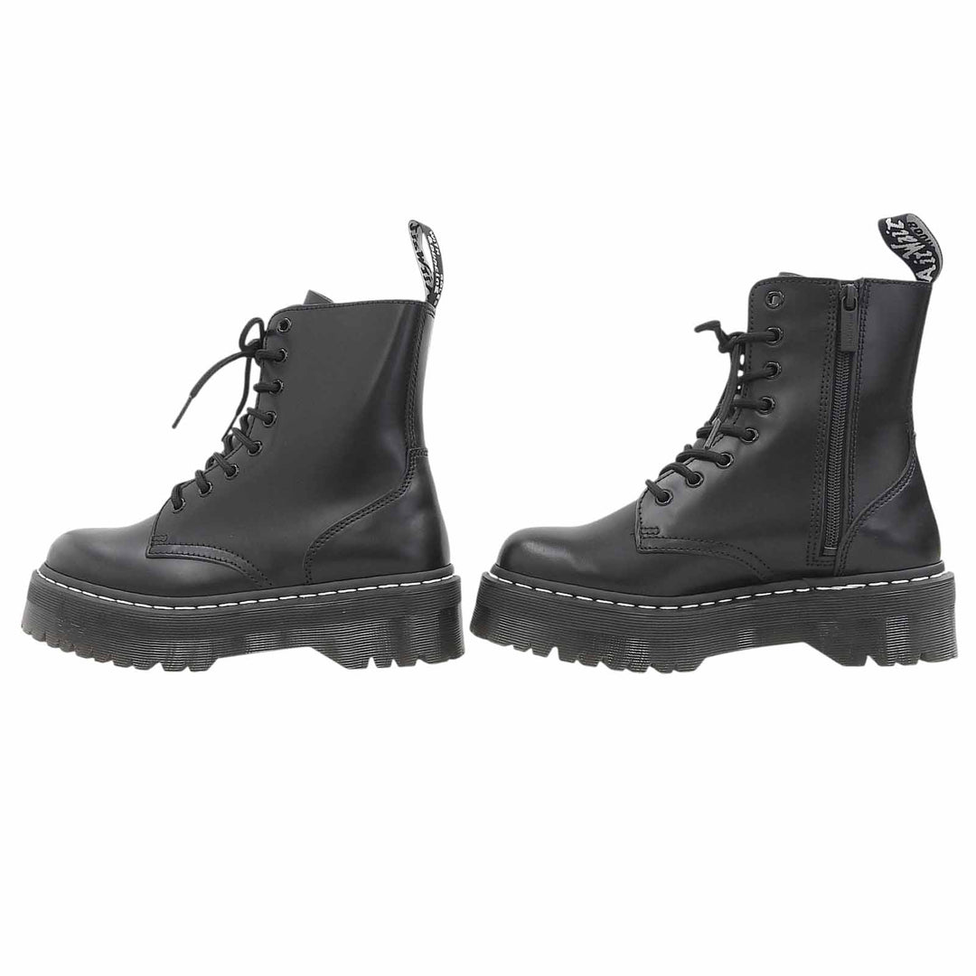 Pristine Dr.Martens boots JADAN WS 8-hole boots White stitch leather 32196001