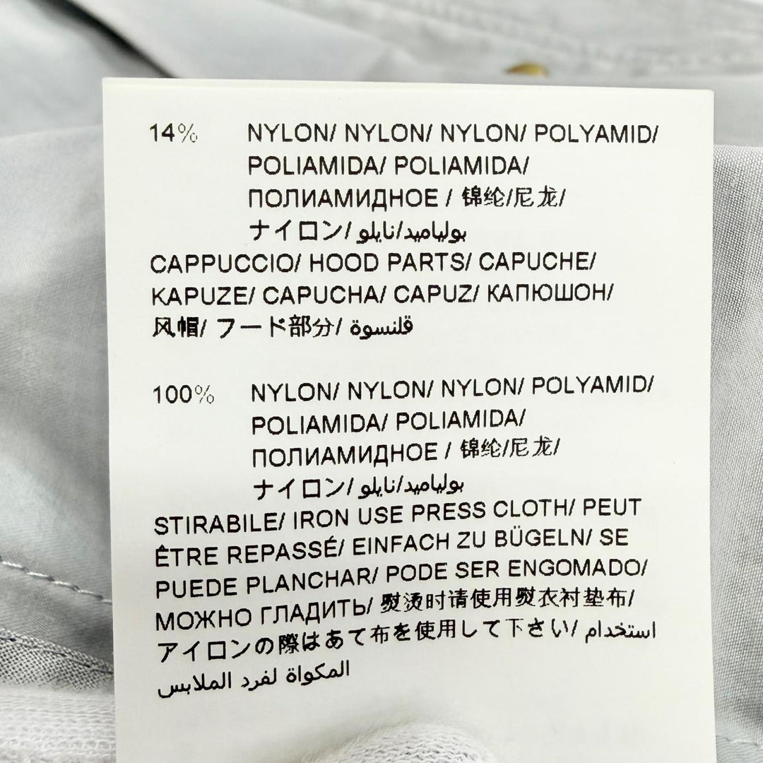 Great TATRAS REA hooded, zip-up blouson long coat gray LTLA21S4205-L
