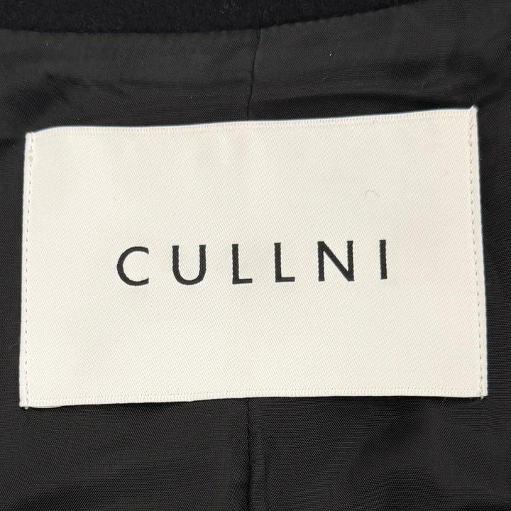 Excellent CULLNI coat black wool mens 1 25-AW-027