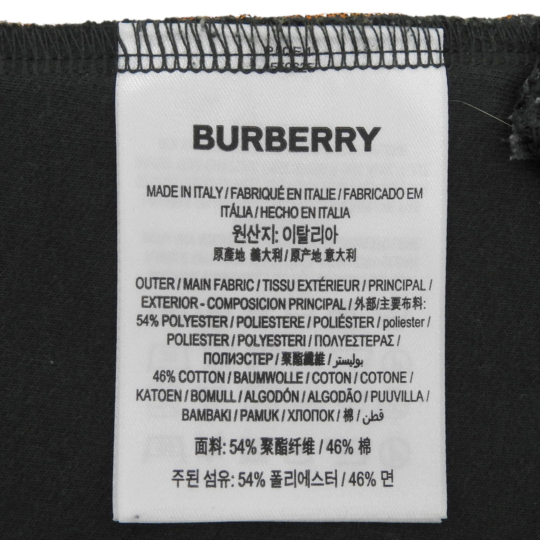 Great BURBERRY Pants Logo patch color block sweatshirt Multi XS 4559625