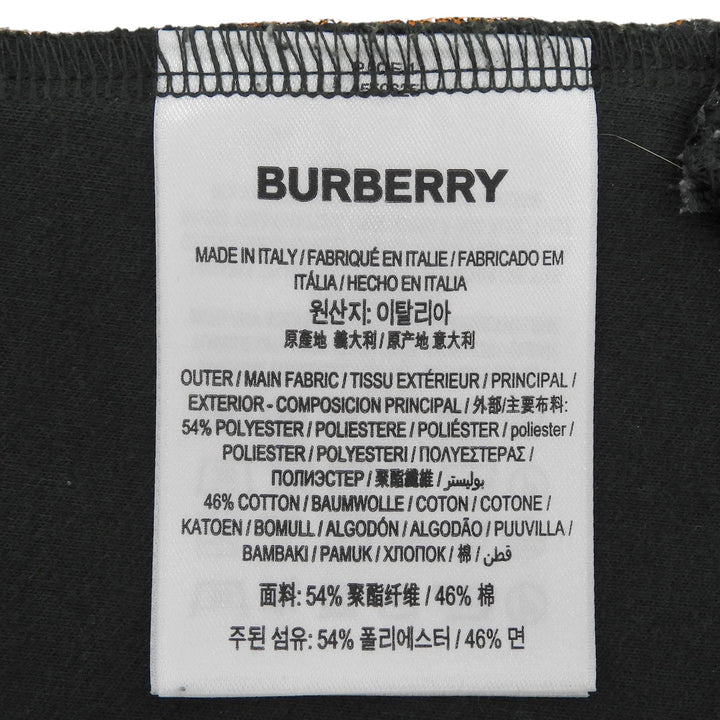 Great BURBERRY Pants Logo patch color block sweatshirt Multi XS 4559625