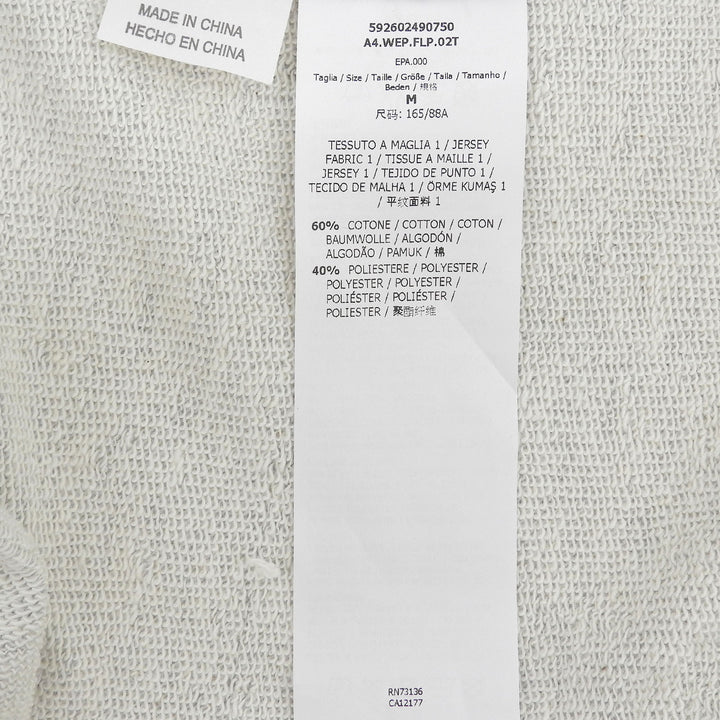 Excellent WEEKEND MaxMara sweat Bijou pullover gray cotton Women M