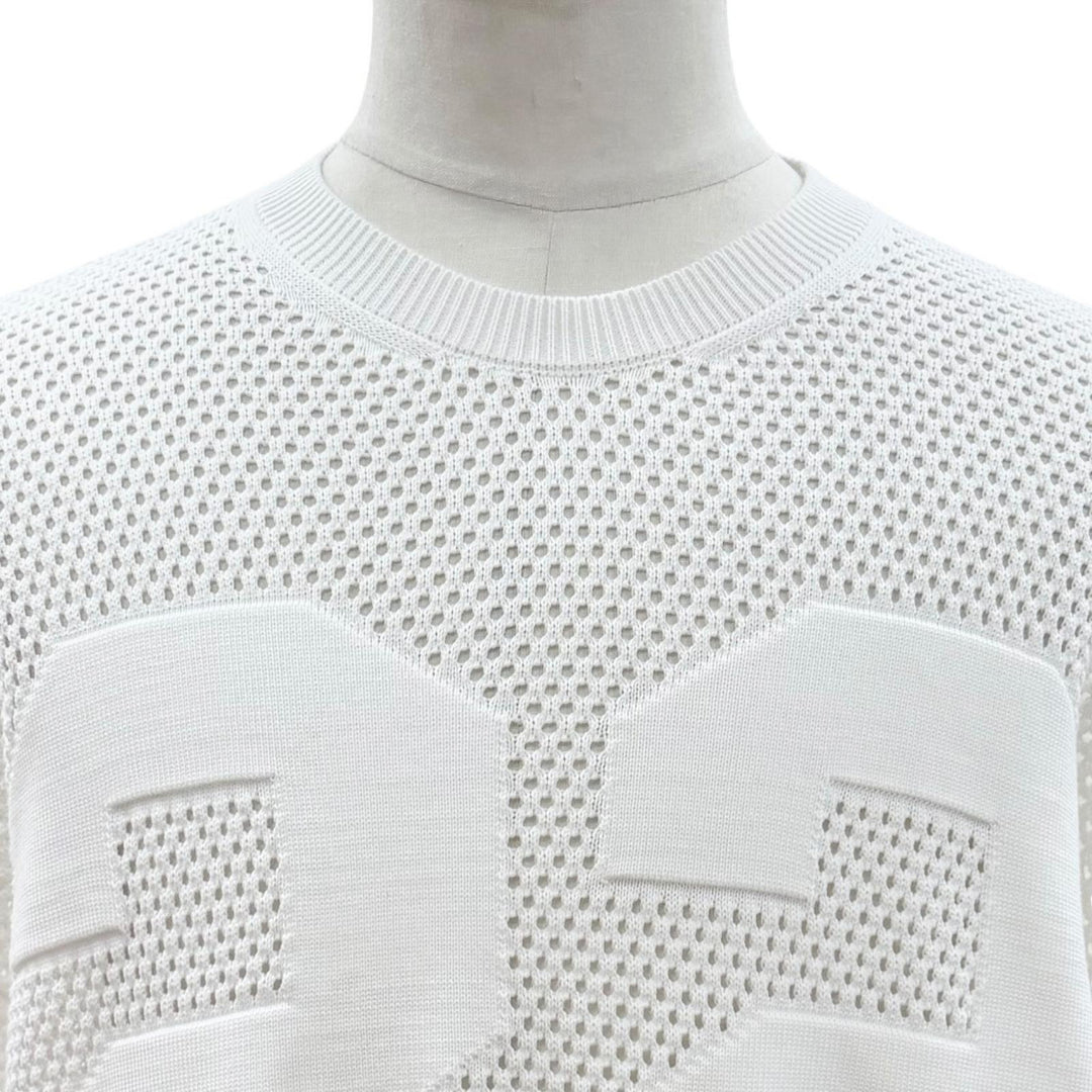 Pristine AMIRI tops Tiger Mesh Graphic Crewneck Sweatshirt S SRAMKNCW1040SMREGY0