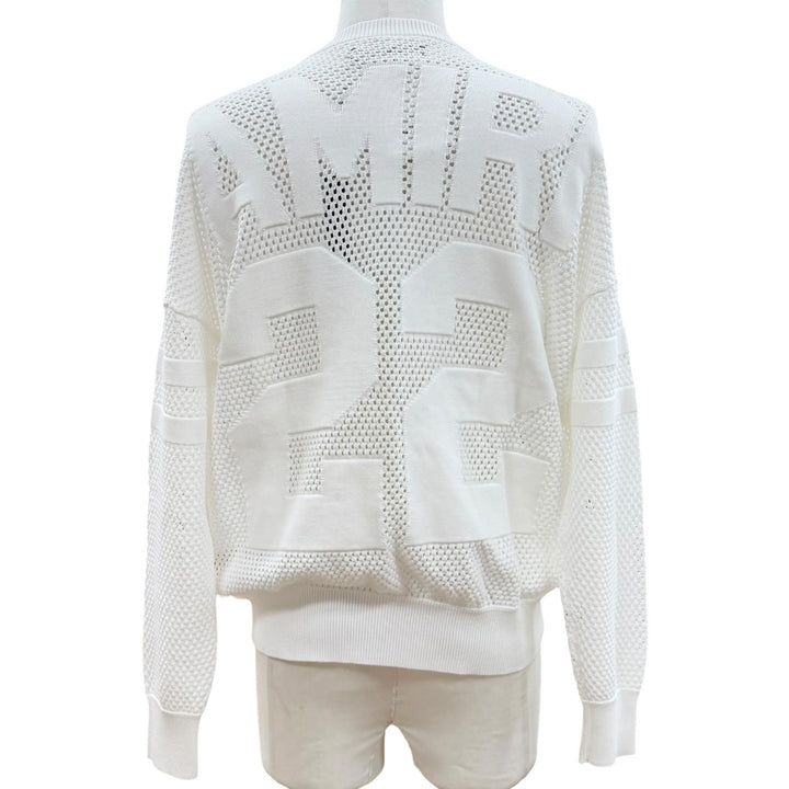 Pristine AMIRI tops Tiger Mesh Graphic Crewneck Sweatshirt S SRAMKNCW1040SMREGY0