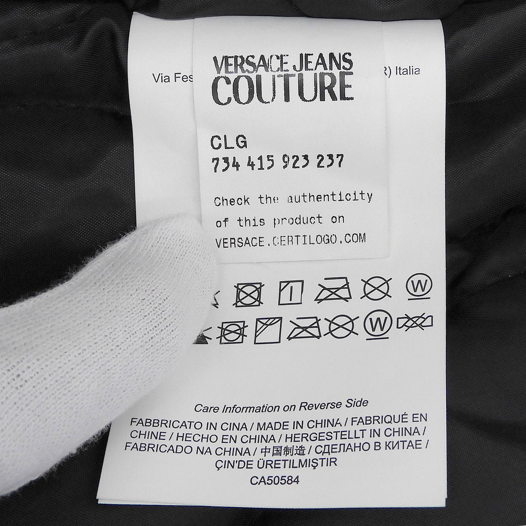 Excellent VERSACE JEANS COUTURE Jacket Cosmic Bomber Multi mens 73GAS4D7