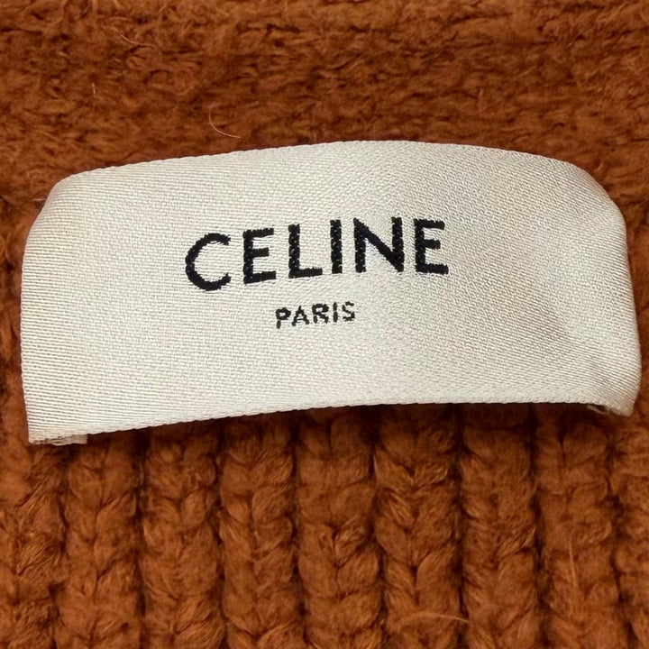 Excellent CELINE cardigan Orange cotton mens XS 2A70O118O