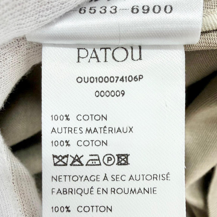 Excellent PATOU Puss in Boots Organic Cotton Oversized Hoodie XS OU0100074106P