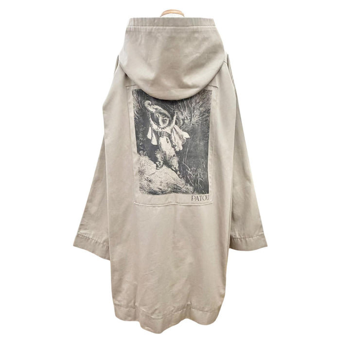 Excellent PATOU Puss in Boots Organic Cotton Oversized Hoodie XS OU0100074106P
