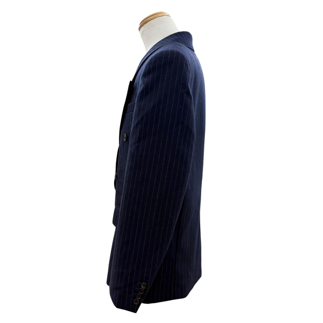Excellent SAINT LAURENT PARIS tailored jacket Navy wool mens 48 786846