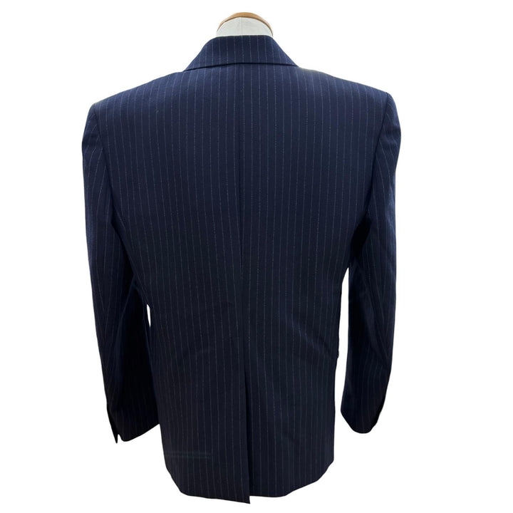 Excellent SAINT LAURENT PARIS tailored jacket Navy wool mens 48 786846