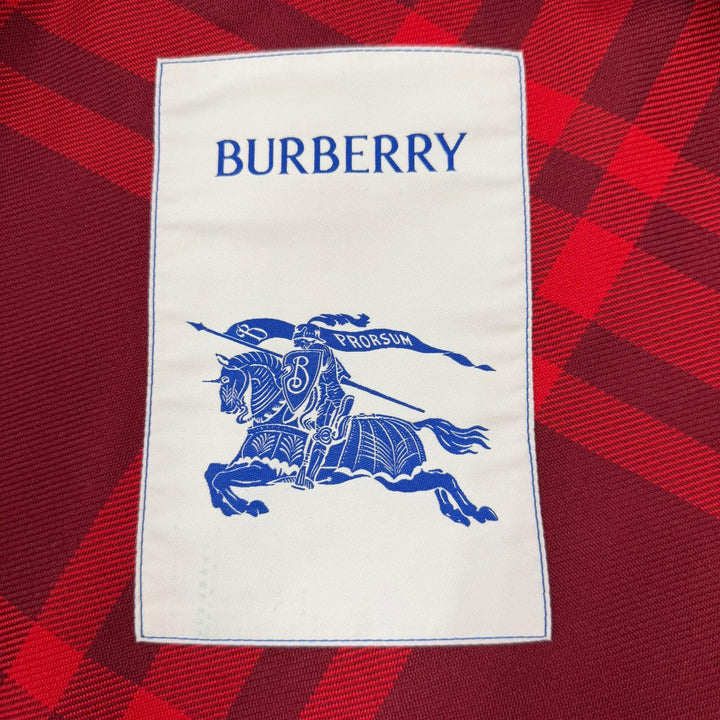 Excellent BURBERRY Jacket Red cotton mens S 8076689