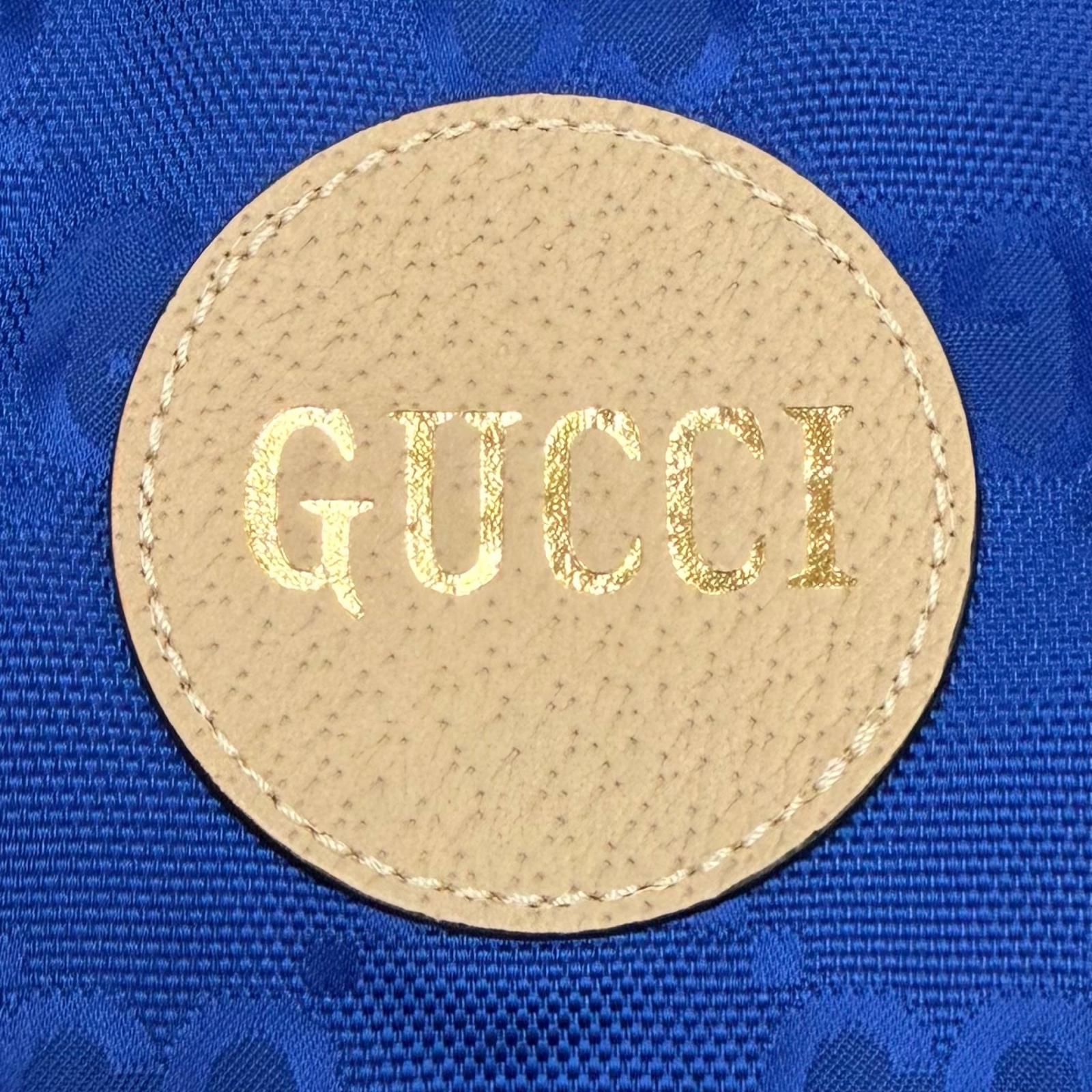 Excellent GUCCI Best OFF THE GRID NYLON VEST blue Nylon mens 50