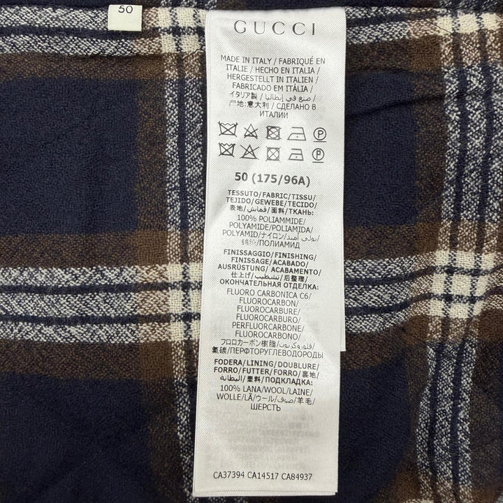 Excellent GUCCI Best OFF THE GRID NYLON VEST blue Nylon mens 50 631890