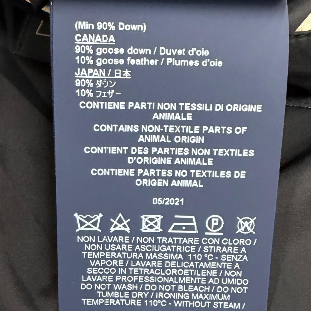 Excellent Herno Down vest IL PANCIOTTO Inner vest Navy Nylon mens 52 PI002ULE
