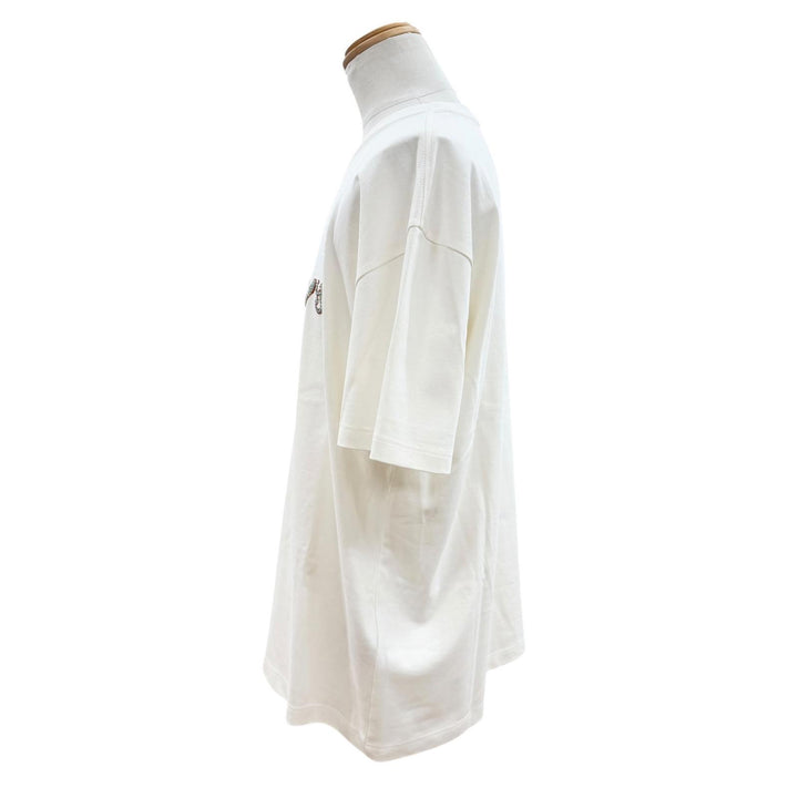 Excellent LOUIS VUITTON Short sleeve T-shirt LV Lovers Beads Sequins white XXL