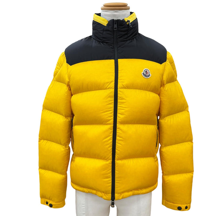 Excellent MONCLER Down jacket PEUPLIER yellow Nylon mens 0 H20911A00147
