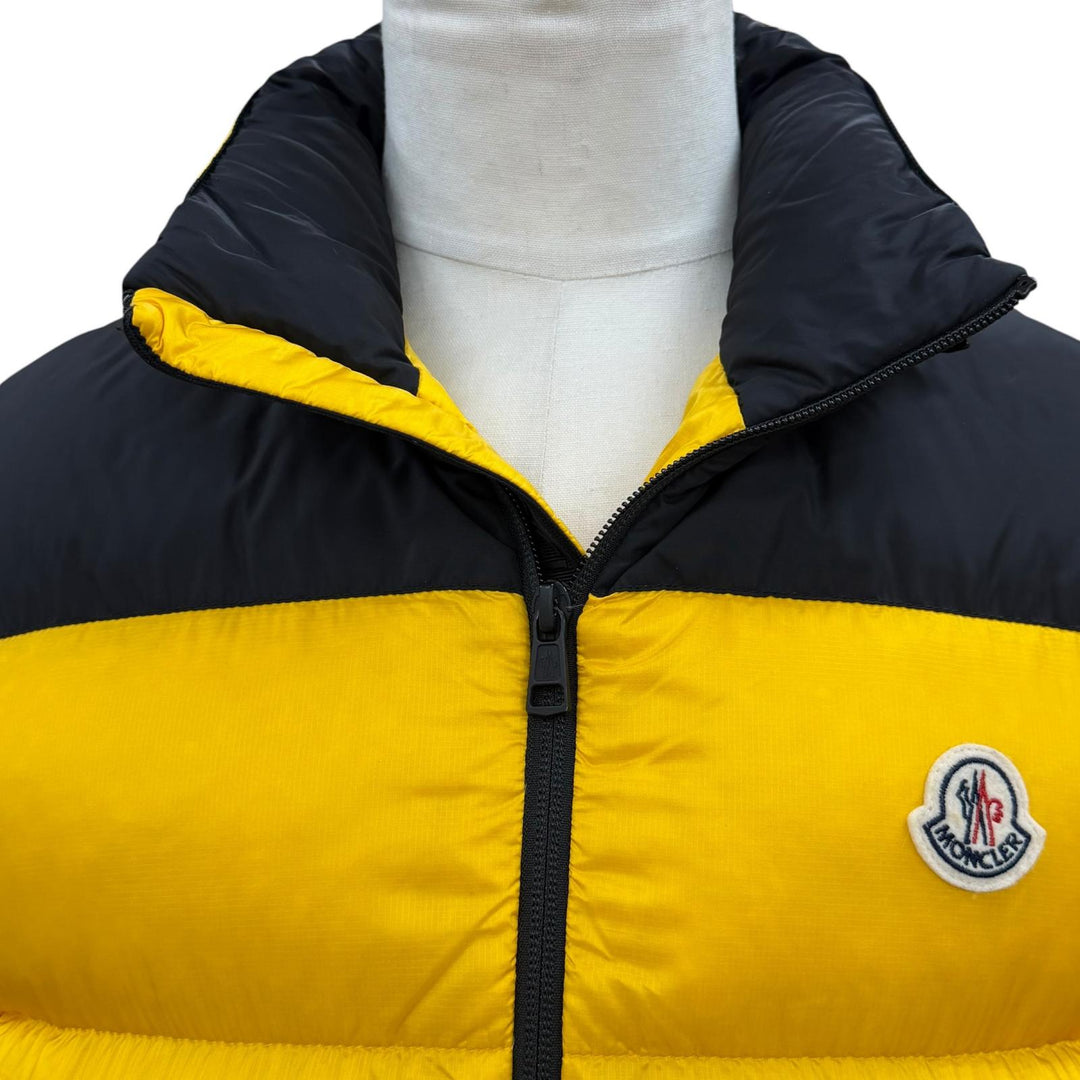 Excellent MONCLER Down jacket PEUPLIER yellow Nylon mens 0 H20911A00147