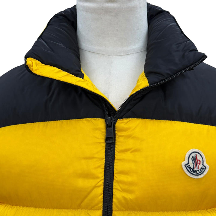 Excellent MONCLER Down jacket PEUPLIER yellow Nylon mens 0 H20911A00147
