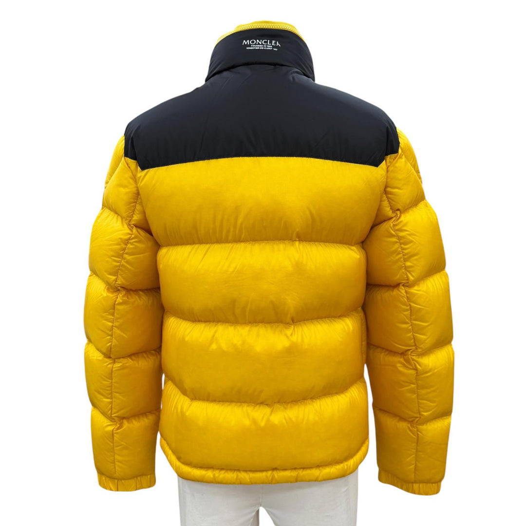 Excellent MONCLER Down jacket PEUPLIER yellow Nylon mens 0 H20911A00147