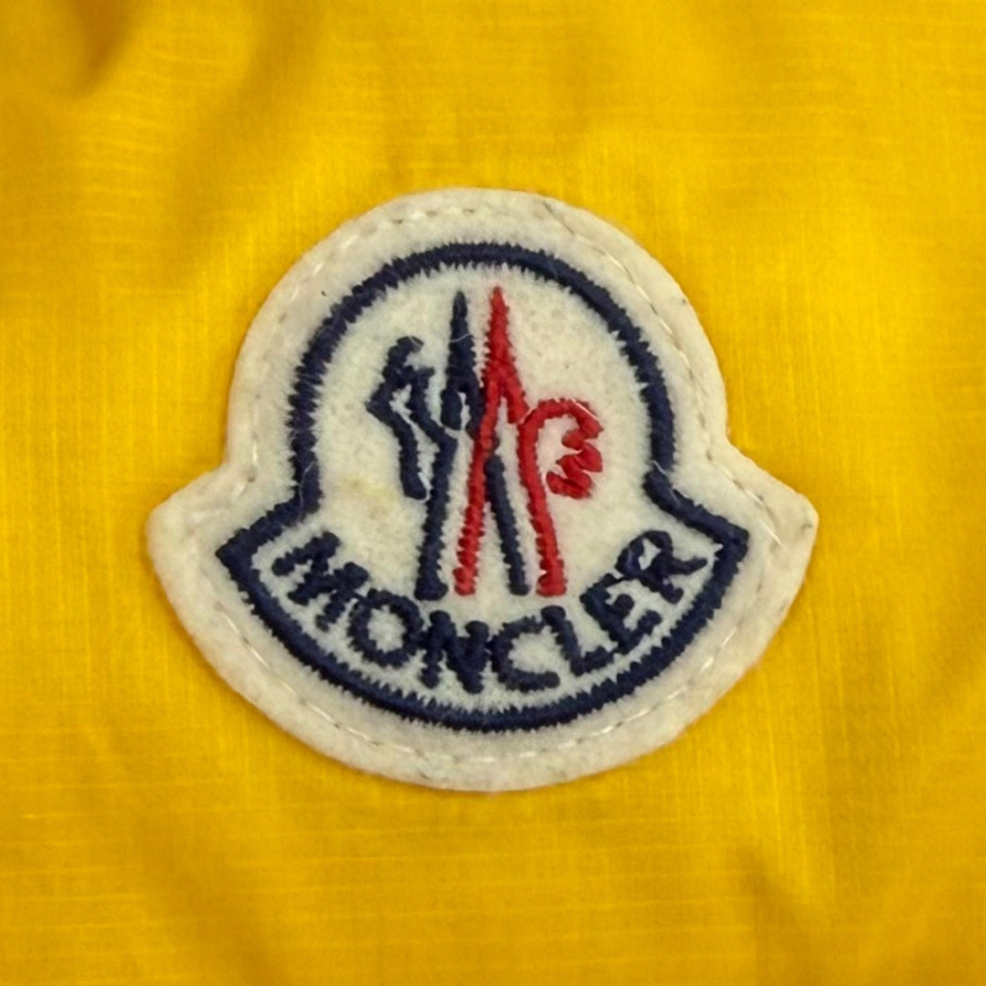Excellent MONCLER Down jacket PEUPLIER yellow Nylon mens 0 H20911A00147