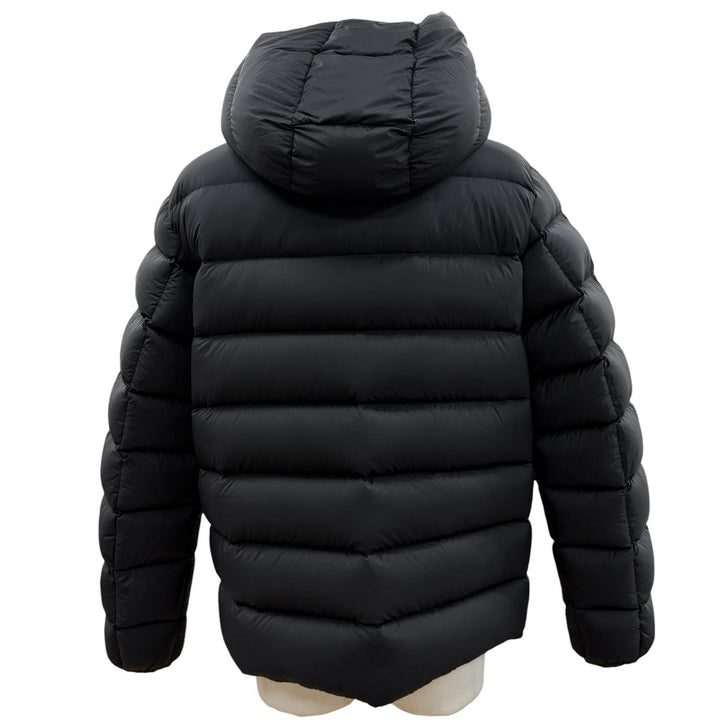 Excellent MONCLER Down jacket Hooded double zip-up black Nylon mens 2
