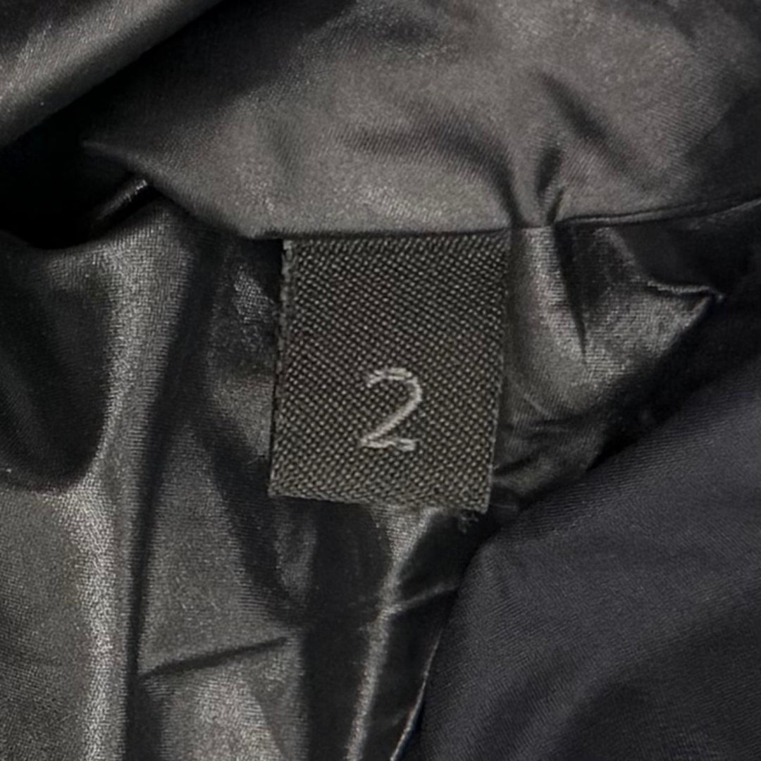 Excellent MONCLER Down jacket Hooded double zip-up black Nylon mens 2