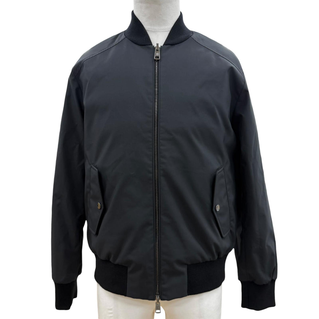 Excellent MONCLER Bomber jacket DIOUNES black polyester mens 0