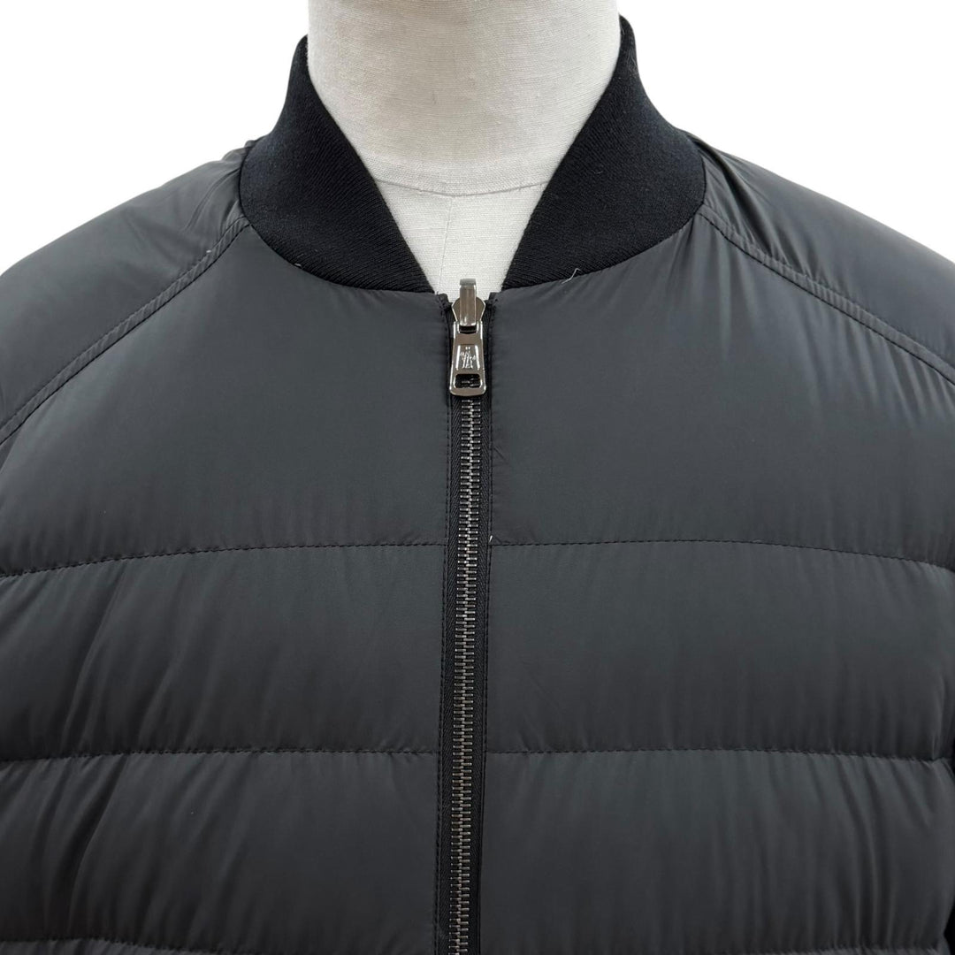 Excellent MONCLER Bomber jacket DIOUNES black polyester mens 0