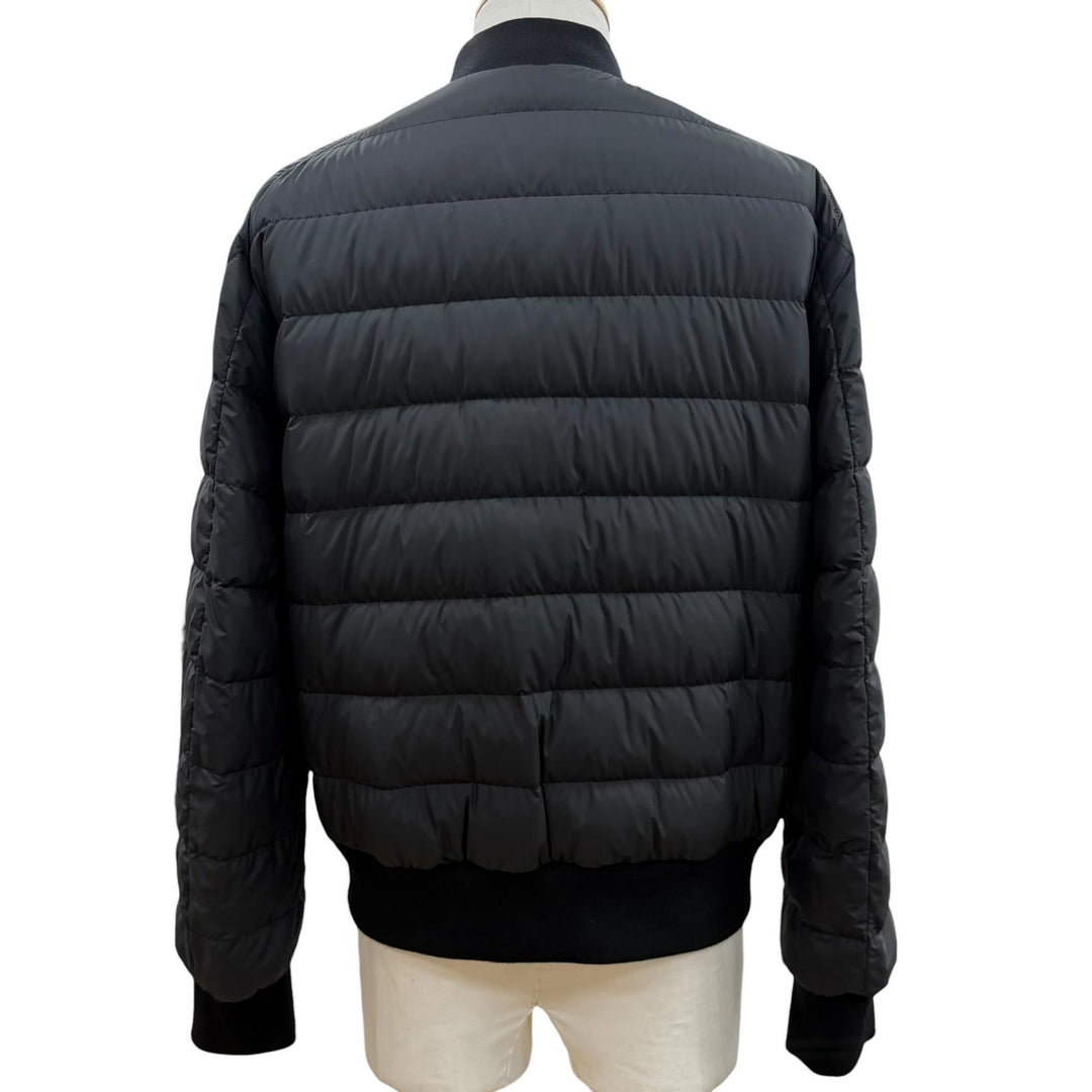 Excellent MONCLER Bomber jacket DIOUNES black polyester mens 0