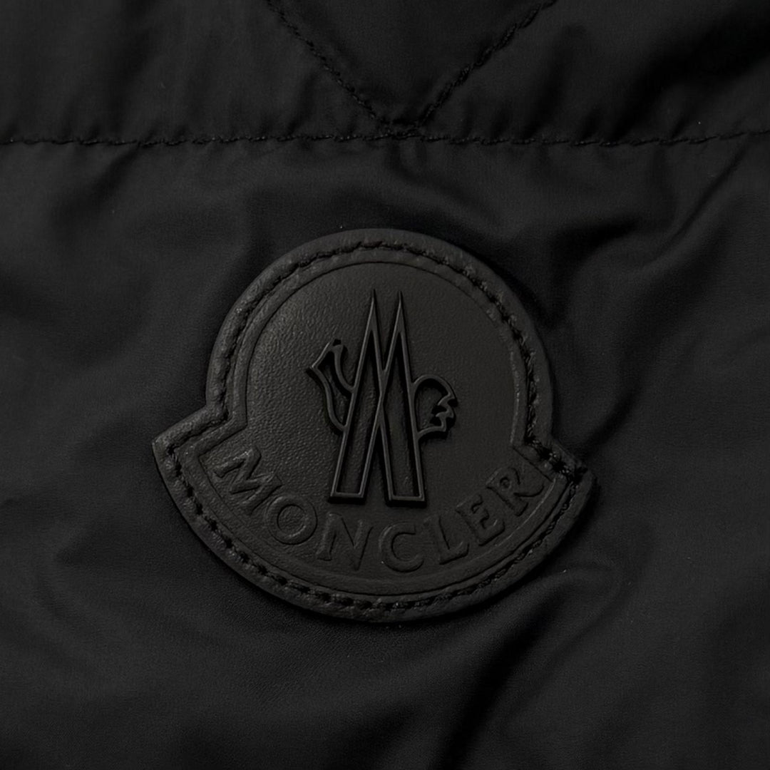 Excellent MONCLER Bomber jacket DIOUNES black polyester mens 0