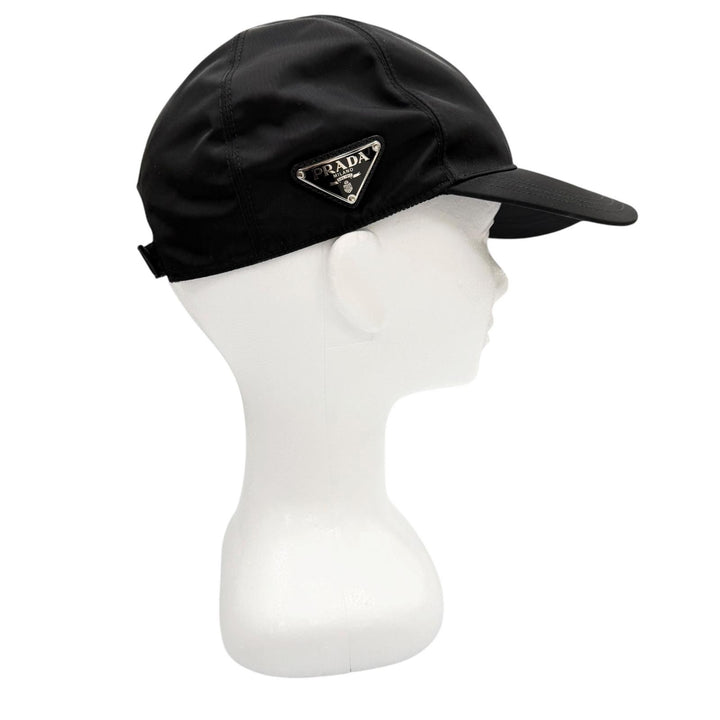 Great PRADA cap black recycled polyamide mens XL 1HC274