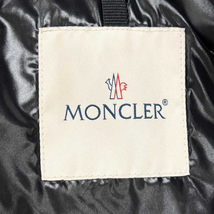 Great MONCLER Down jacket MONTCLA Logo embroidered hooded zip-up jacket Nylon 00